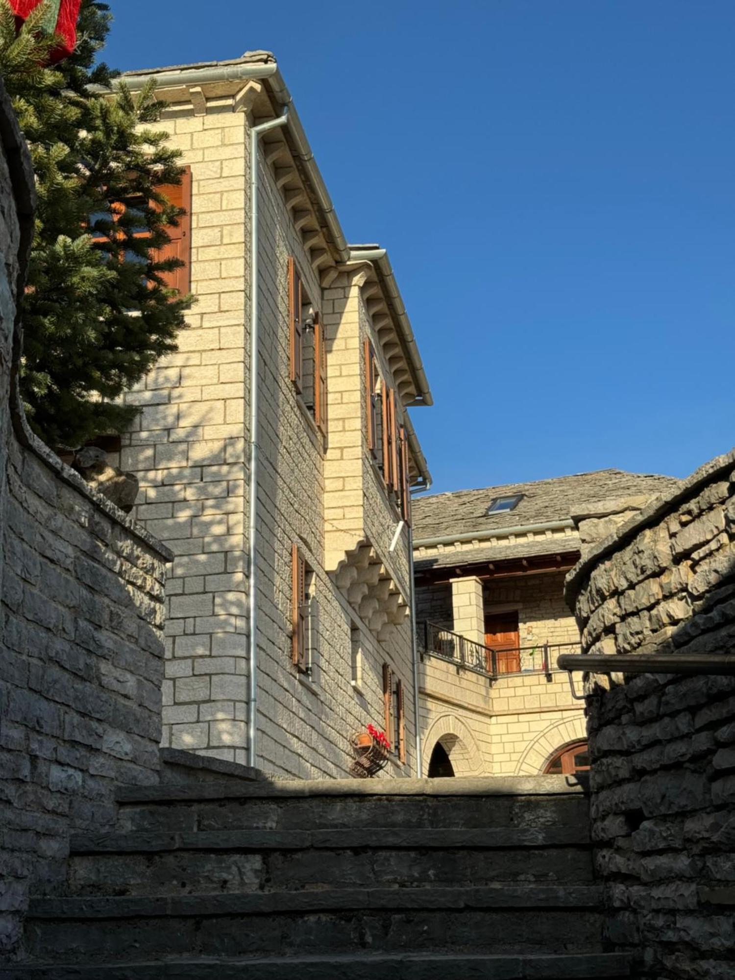 Villa Βίτσα Πετρόκτιστο Αρχοντικό "Ιόλη" Με Θέα Ζαγόρι Exterior foto
