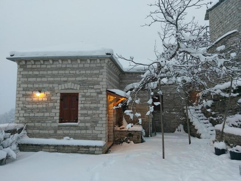 Villa Βίτσα Πετρόκτιστο Αρχοντικό "Ιόλη" Με Θέα Ζαγόρι Exterior foto