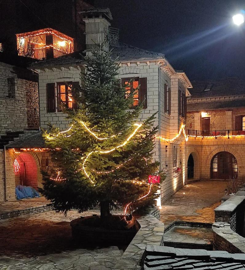 Villa Βίτσα Πετρόκτιστο Αρχοντικό "Ιόλη" Με Θέα Ζαγόρι Exterior foto